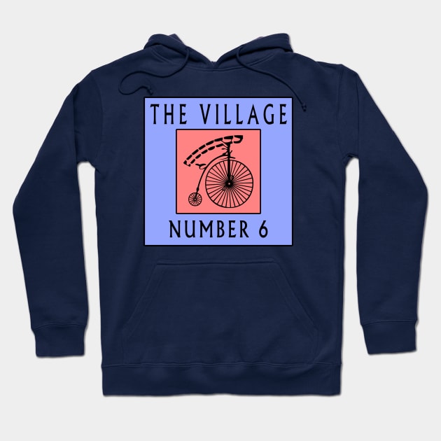 The Village - The Prisoner - Number 6 Hoodie by Lyvershop